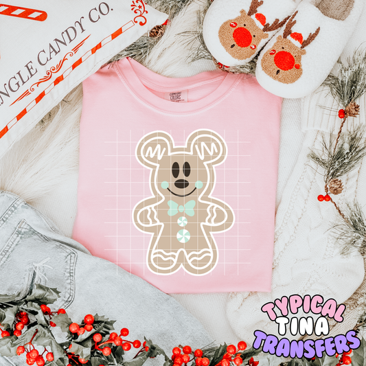 Mouse Ginger Cookies | DTF Transfer | POD