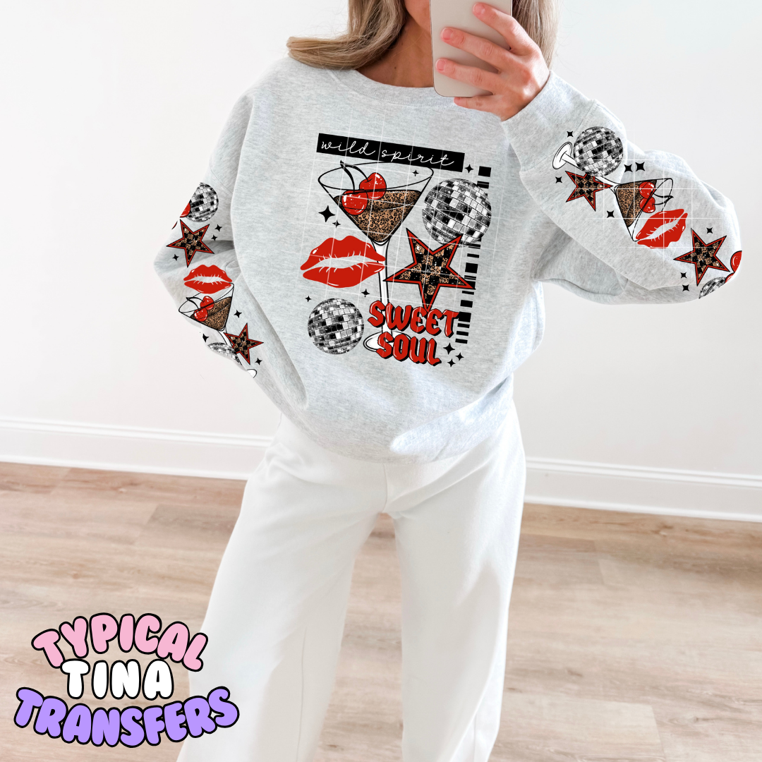 Wild spirit sweet soul | DTF Transfers | POD