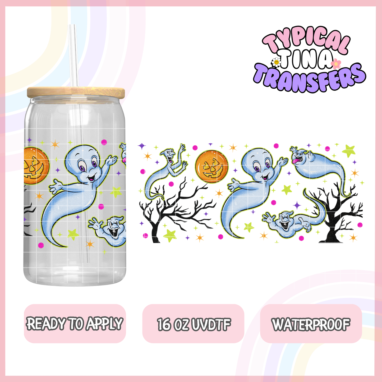 UVDTF #1442 | 16oz UVDTF Wrap | POD
