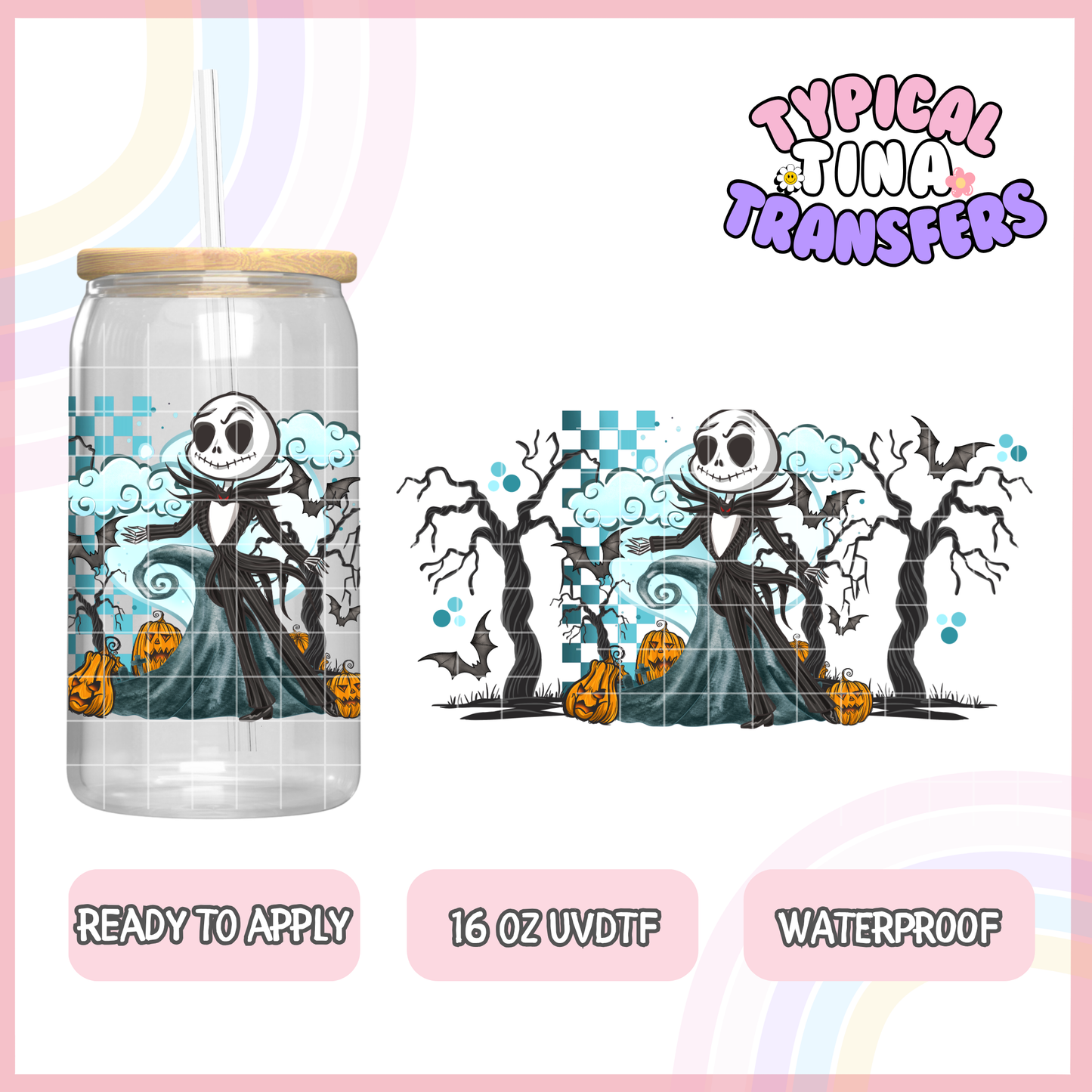 UVDTF #1452 | 16oz UVDTF Wrap | POD