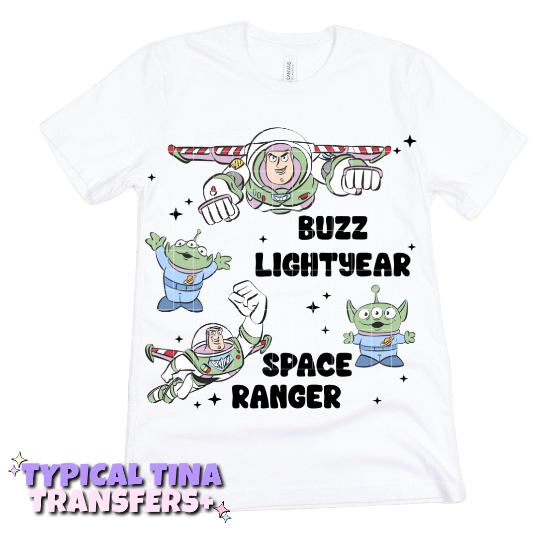 The space range | DTF Transfers | POD