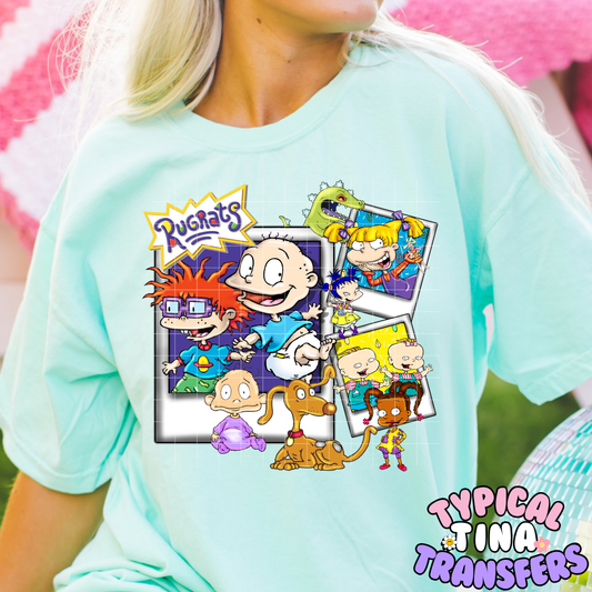 Polaroid Rug Kids | DTF Screen Print | POD