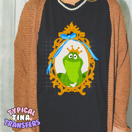 Mirror Frog | DTF Screen Print | POD