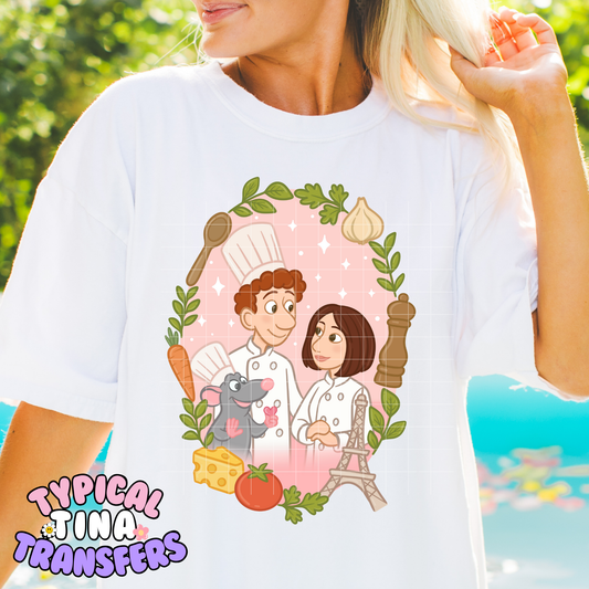 Anyone can cook group frame | DTF Transfer | POD