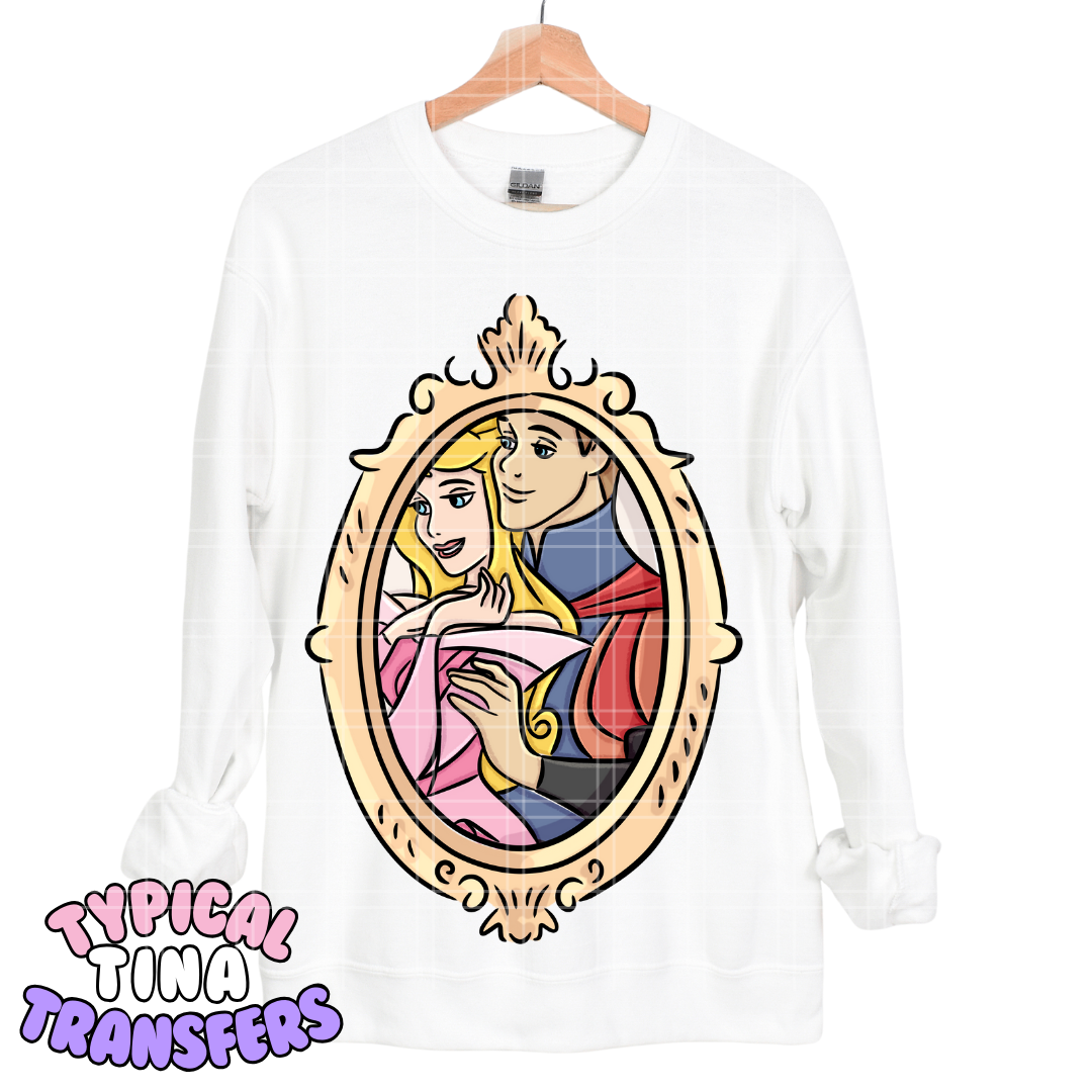 Love - Princess Frames | DTF Transfers | POD - choose design