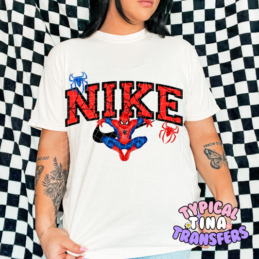 Swoosh Spider | DTF Screen Print | POD