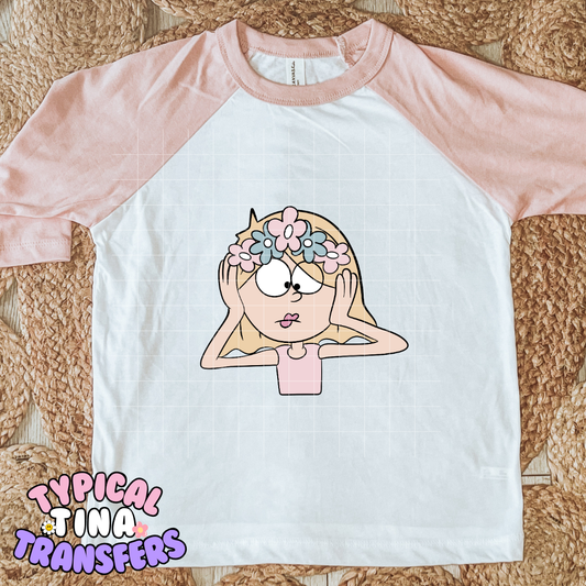 Liz Poses | DTF Transfer | POD - choose design