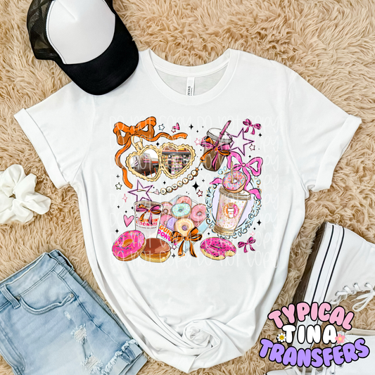 Coquette Donuts | DTF Transfer | POD