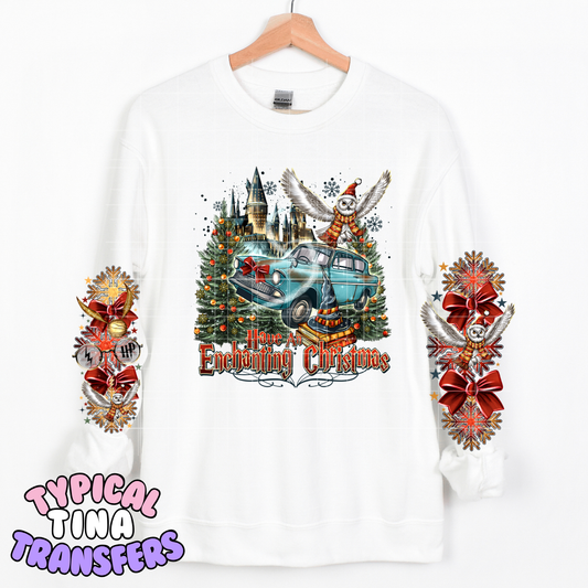 Have an Enchanting Christmas (car) | DTF Transfer | POD