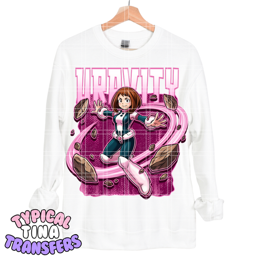 Anime Fighter _- Uravity | DTF Transfers | POD