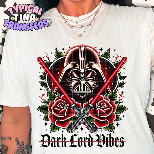Darth Lord Vibes | DTF Transfer | POD