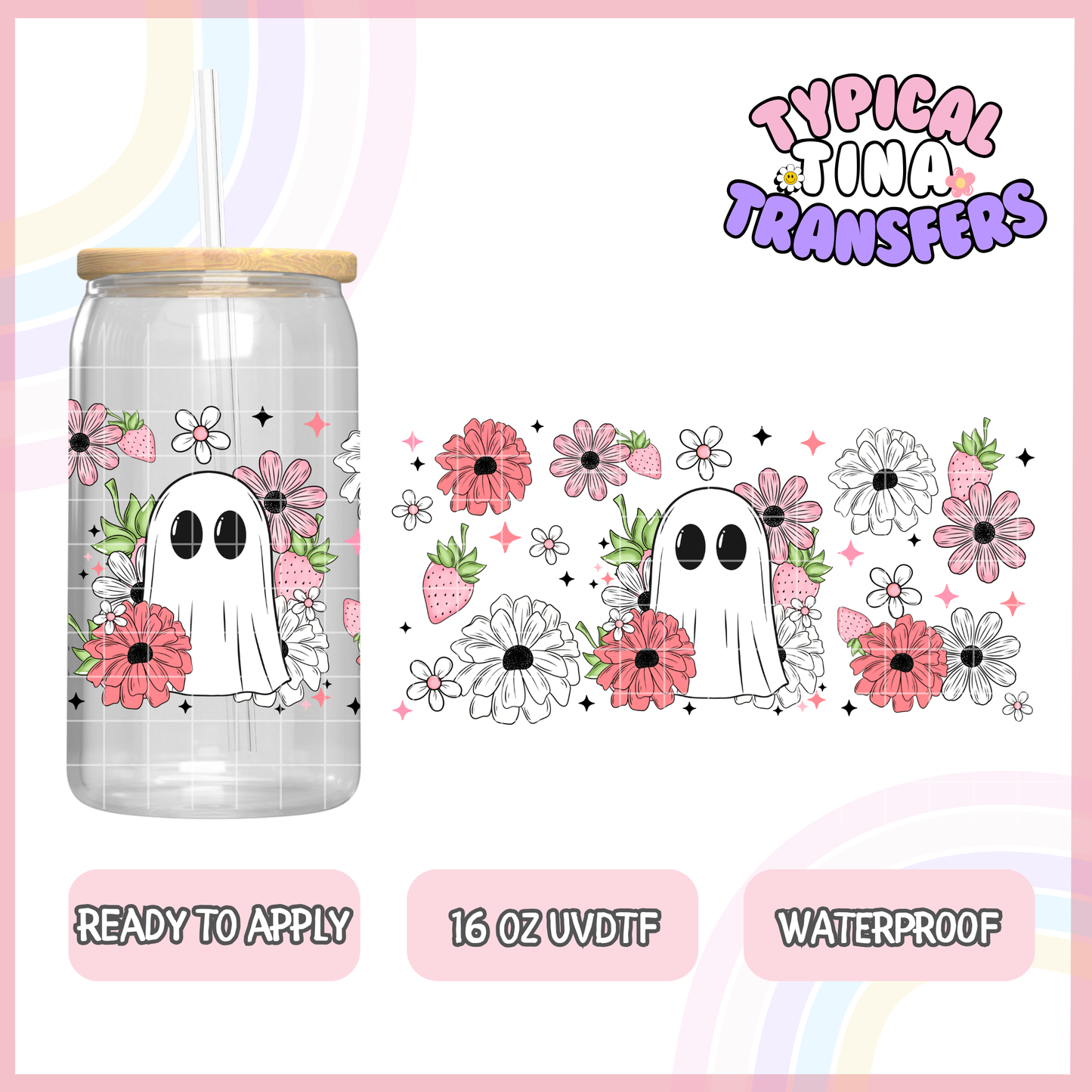 UVDTF #1507 | 16oz UVDTF Wrap | POD