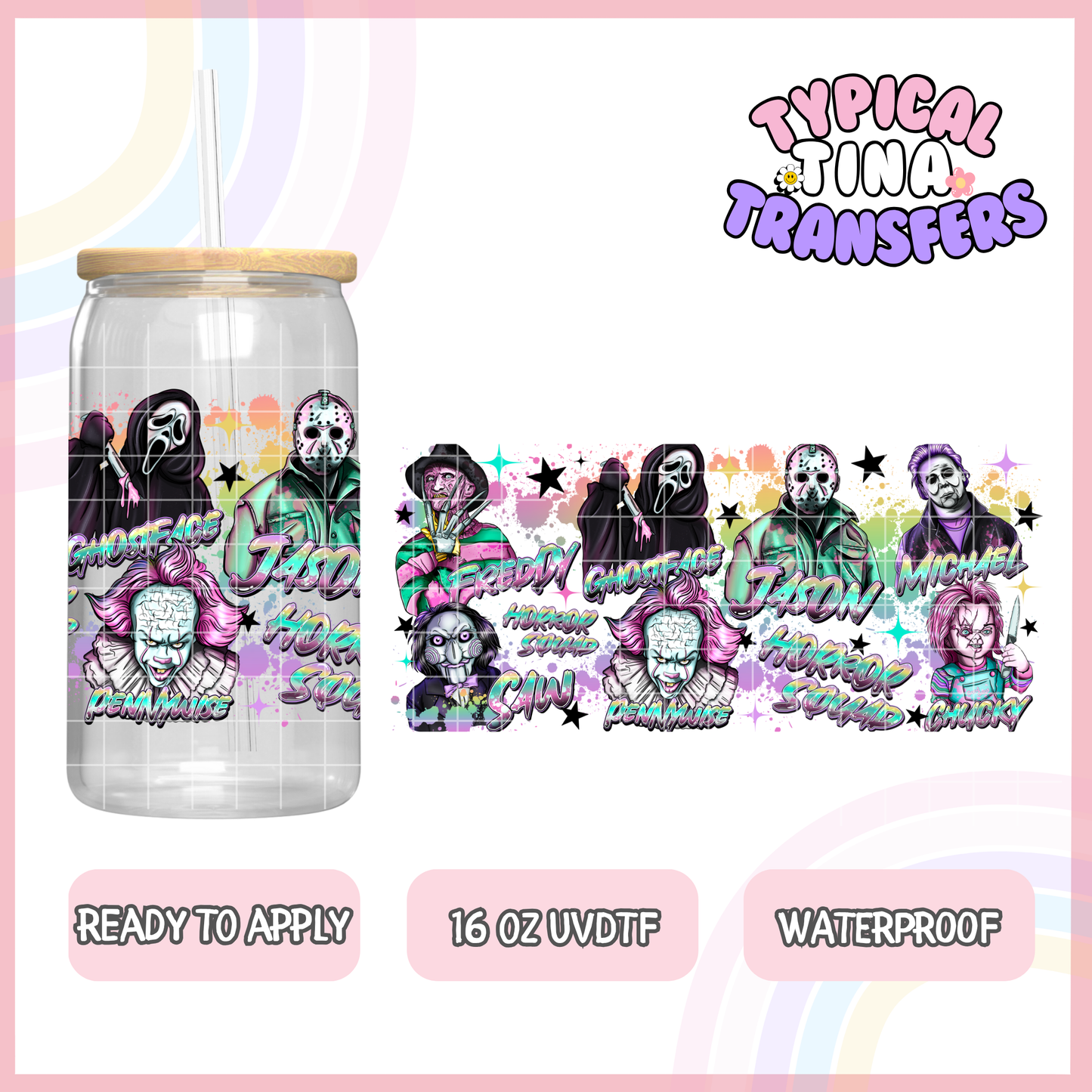 UVDTF #1514 | 16oz UVDTF Wrap | POD