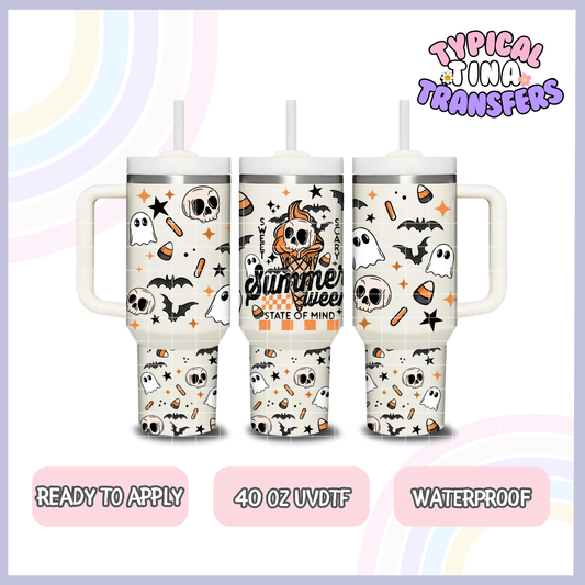 Summerween | 40oz UVDTF Wrap | POD