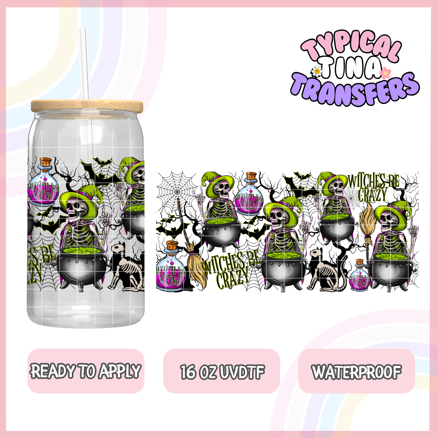 UVDTF #1548 | 16oz UVDTF Wrap | POD