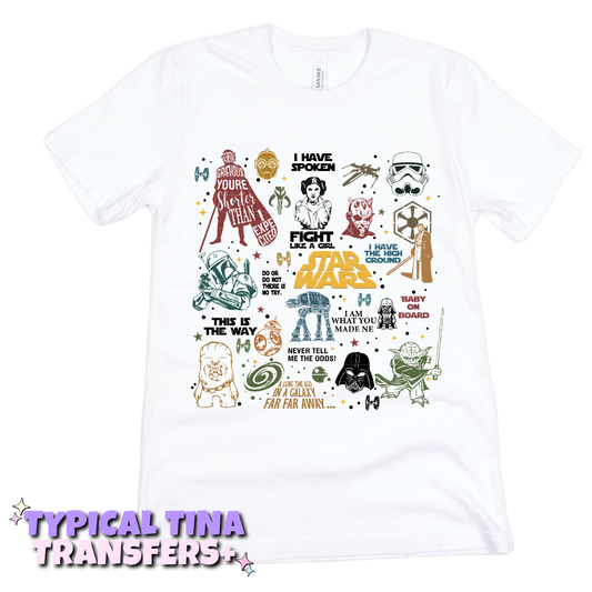 SW force mural | DTF Transfers | POD