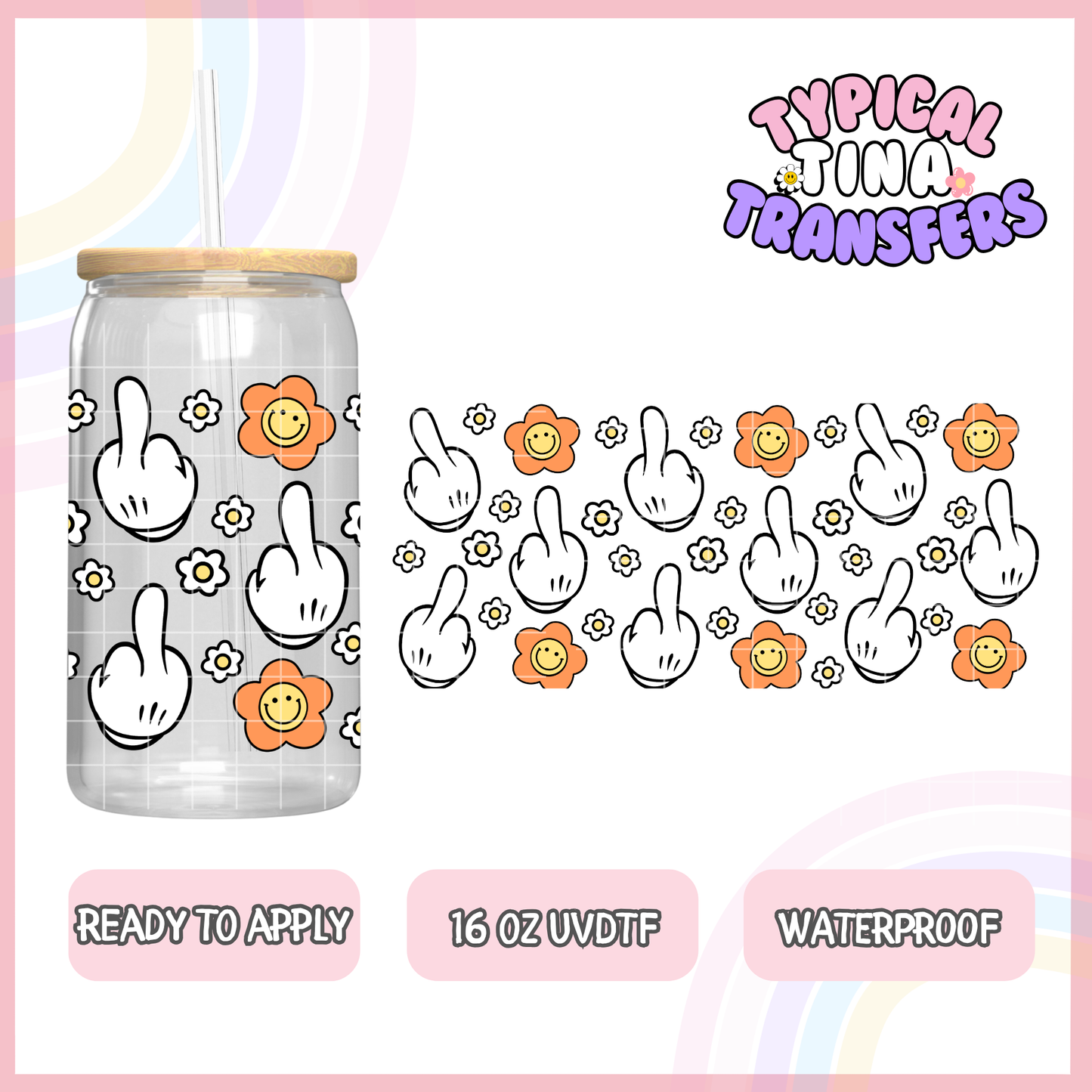 UVDTF #1578 | 16oz UVDTF Wrap | POD