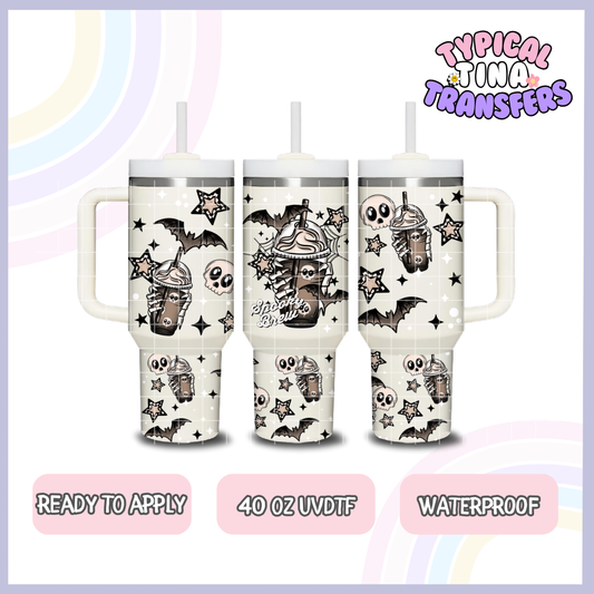 Spooky Brew | 40oz UVDTF Wrap | POD