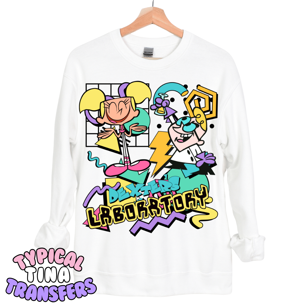 Retro - Dex Lab  | DTF Transfers | POD