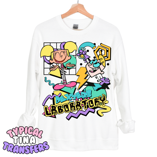 Retro - Dex Lab  | DTF Transfers | POD