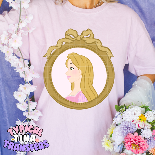 Dainty Rapun | DTF Screen Print | POD