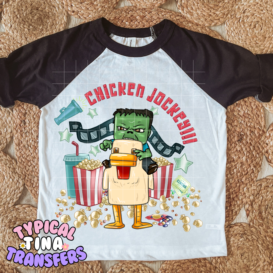 Miner Game - Chicken | DTF Transfer | POD - choose design