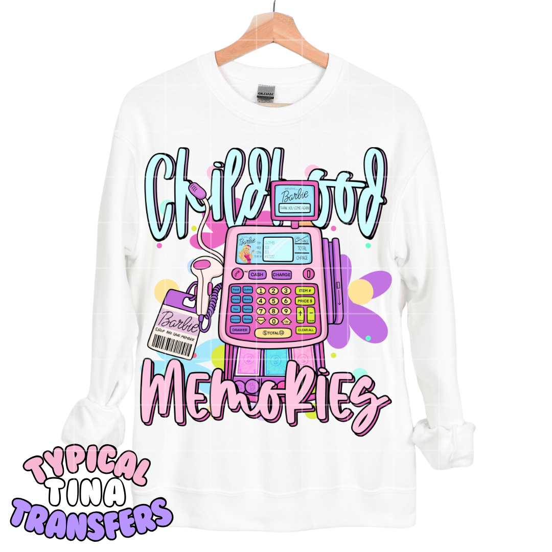 Throwback Childhood Memories | DTF Transfers | POD