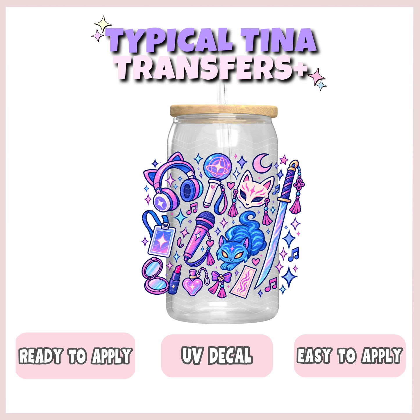 K music | UV decals | POD