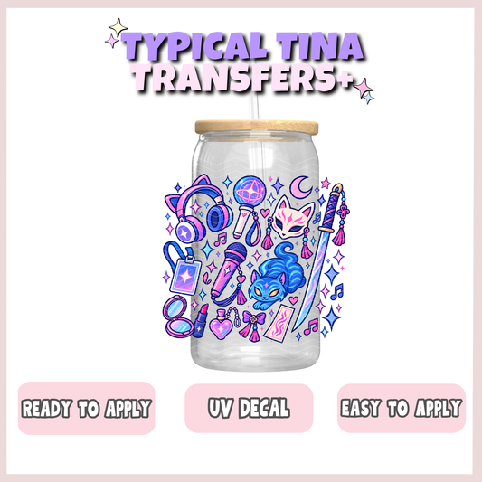 K music | UV decals | POD