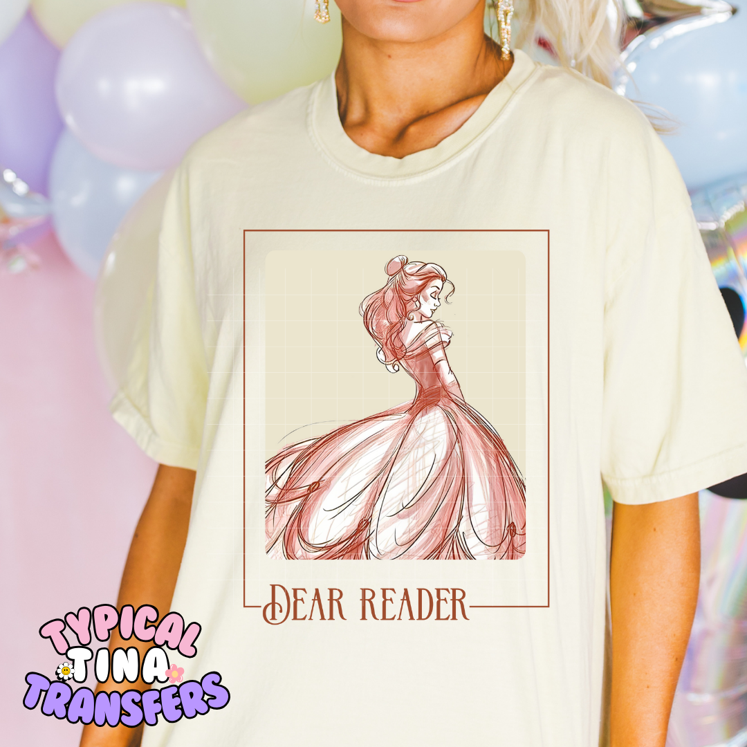 Princess Portraits | DTF Screen Print | POD - choose design