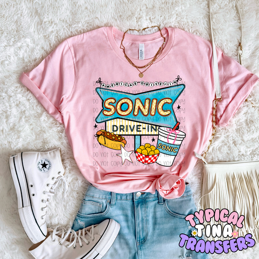 Coquette Sonic | DTF Transfer | POD