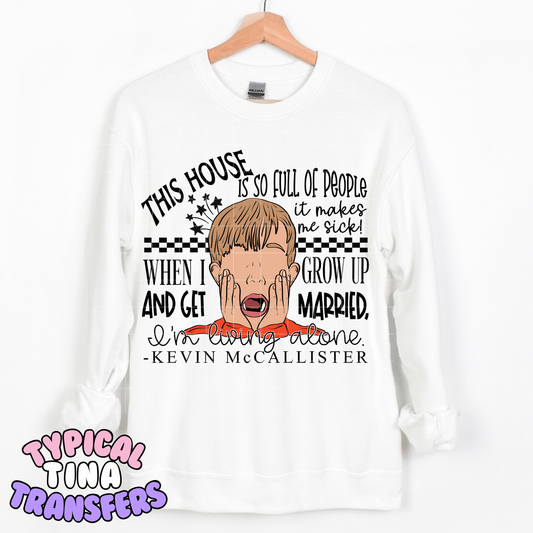 Full of People makes me sick | DTF Transfer | POD