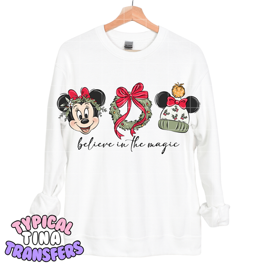 Believe in the magic | DTF Screen Print | POD