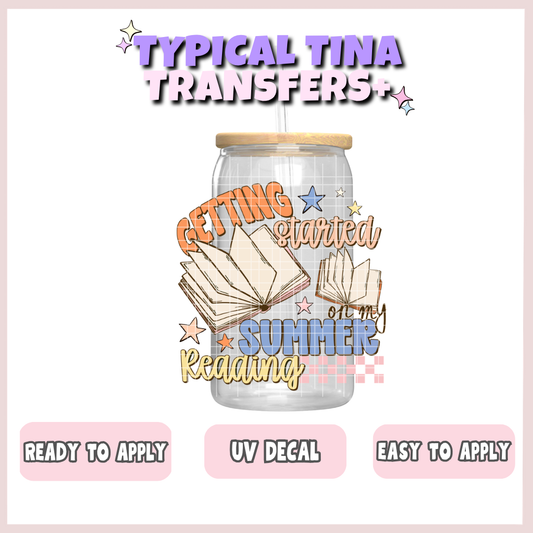 Getting started on my summer reading | UV decals | POD