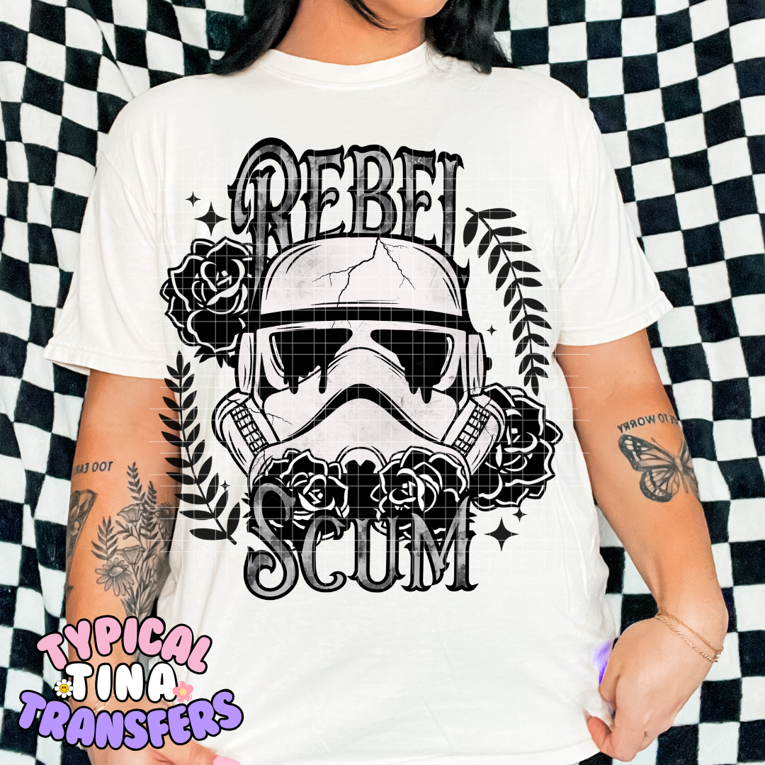 Rebel Scum | DTF Transfer | POD