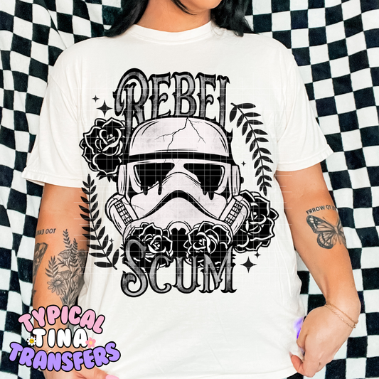 Rebel Scum | DTF Transfer | POD