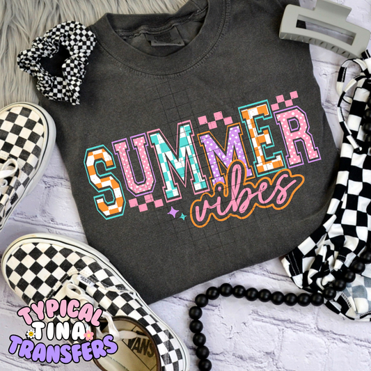 summer life pattern | DTF Transfer | POD