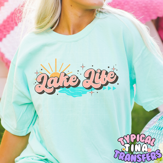 Lake Life | DTF Screen Print | POD