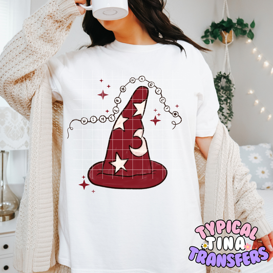 Winter Magic Sorcerer hats | DTF Transfer | POD