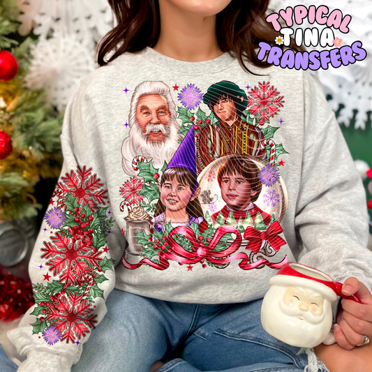 Santa Hot Cocoa Movie | DTF Transfer | POD