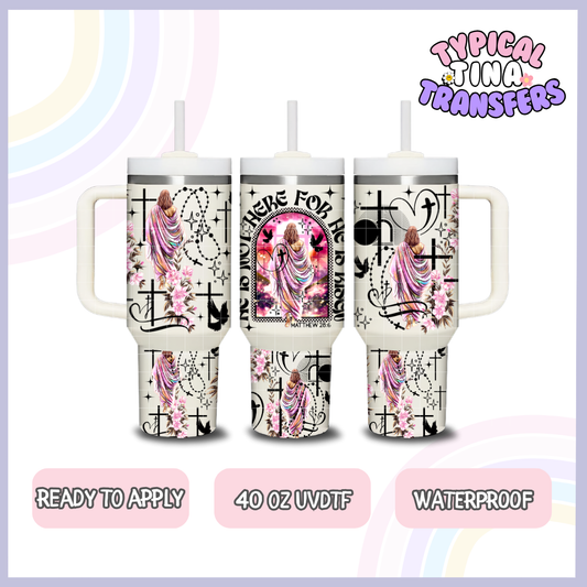 He is Risen | 40oz UVDTF Wrap