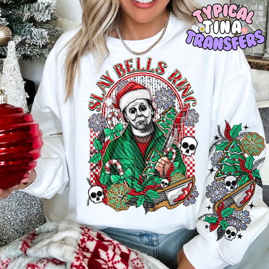 Slay Bells Ring Mike | DTF Transfer | POD