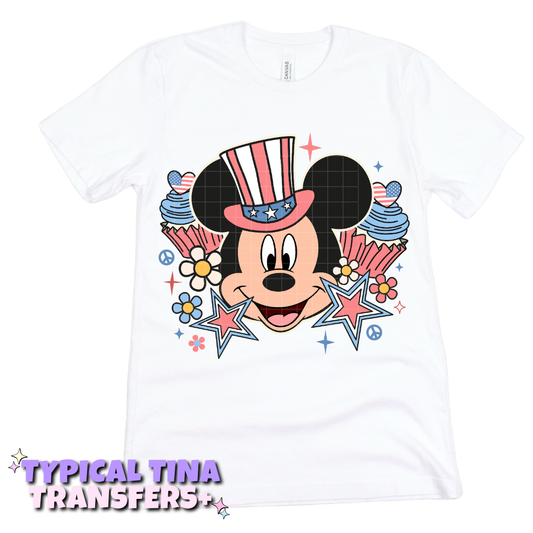 4th of july Mcky. mouse | DTF Transfers | POD