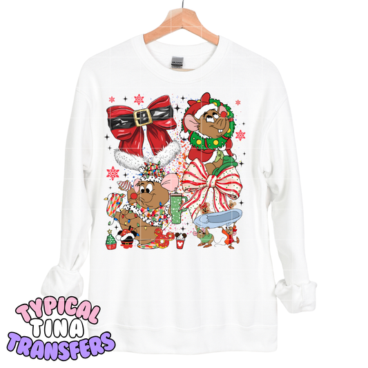 Gus holiday snacks | DTF Screen Print | POD