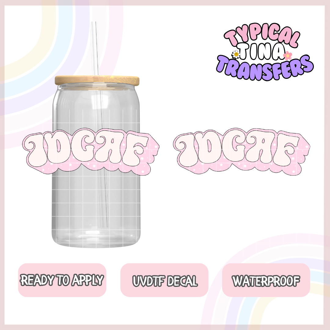 UVDTF Decal | 4" decals | POD