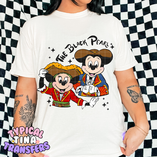 The Black Pearl Collection | DTF Transfer | POD