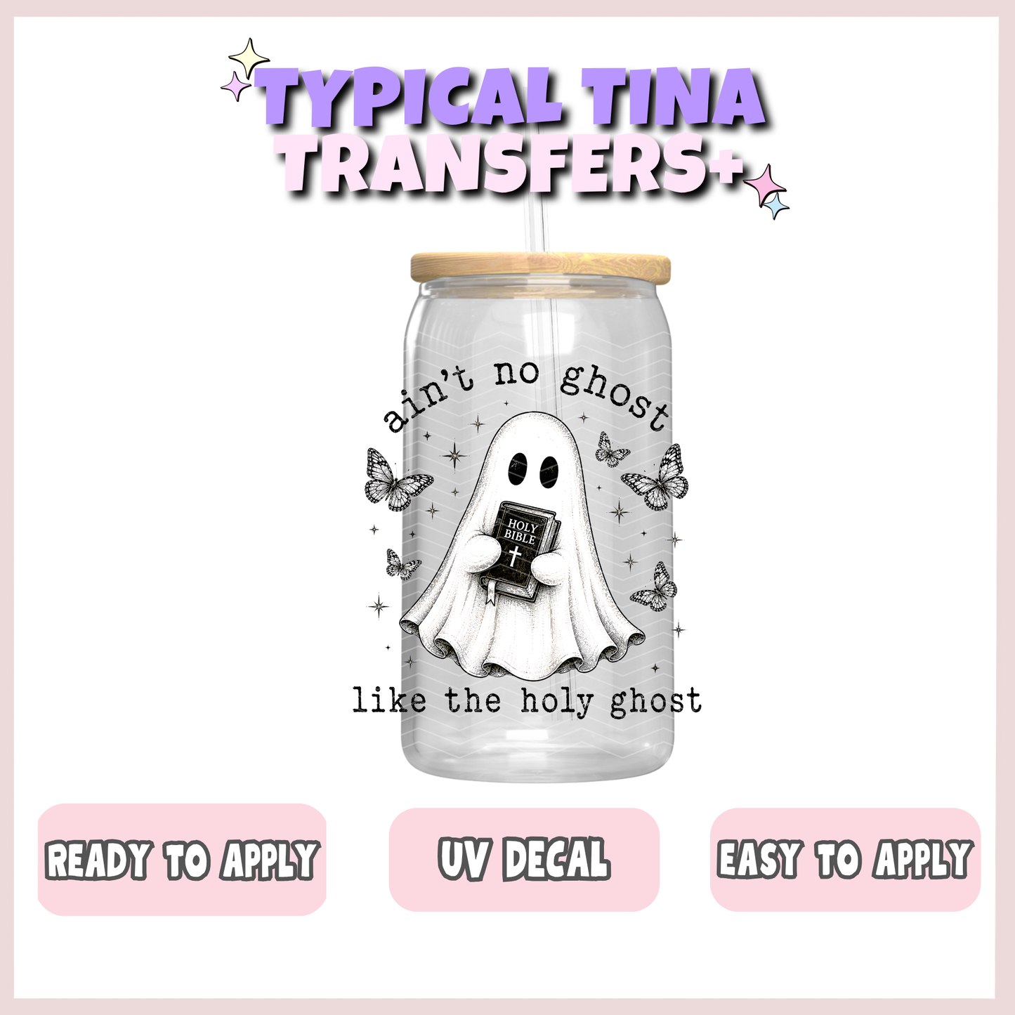 Ain't no ghost like the holy ghost | UV decals | POD