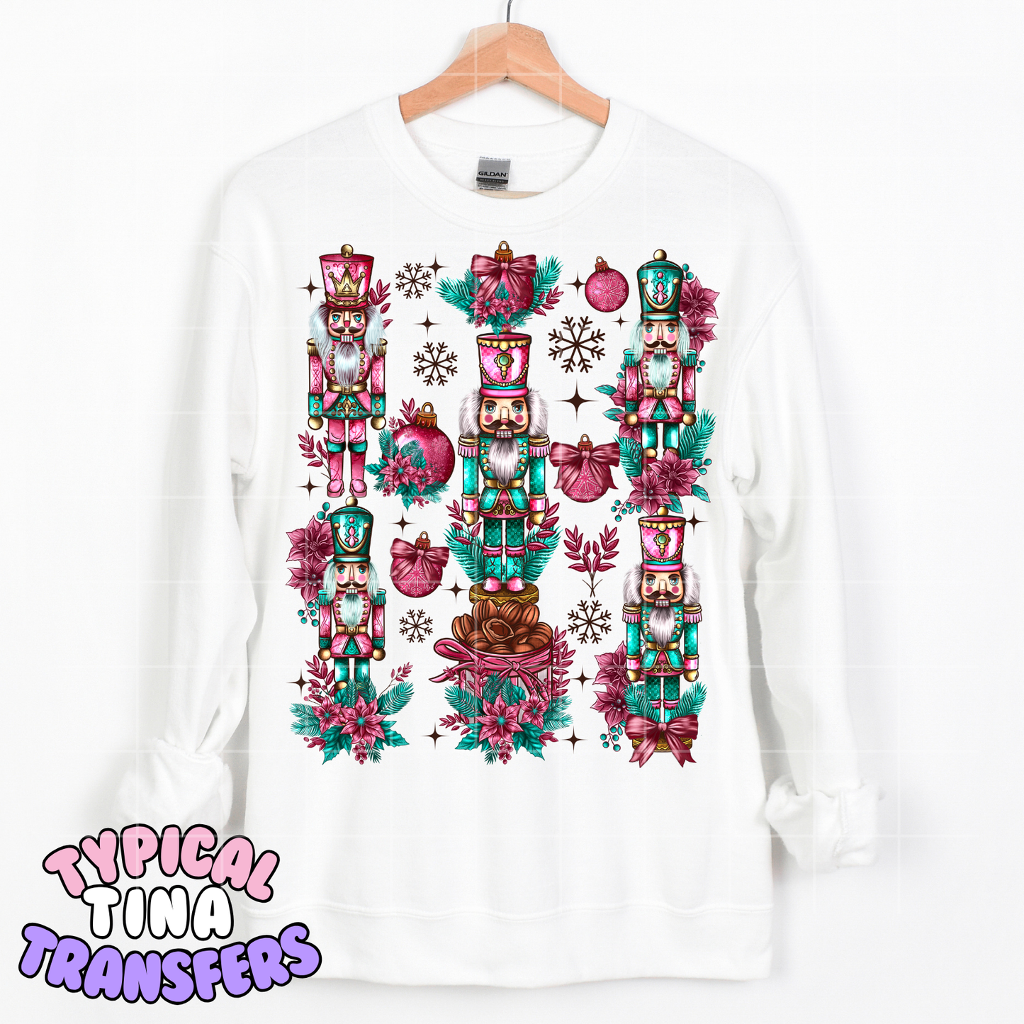 Nutcracker Floral Layout | DTF Transfer | POD