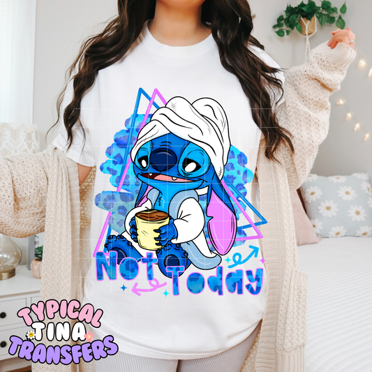 Not Today St!tch | DTF Transfer | POD