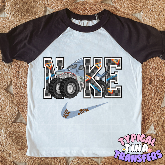 Monster Trucks #13 | DTF Screen Print | POD